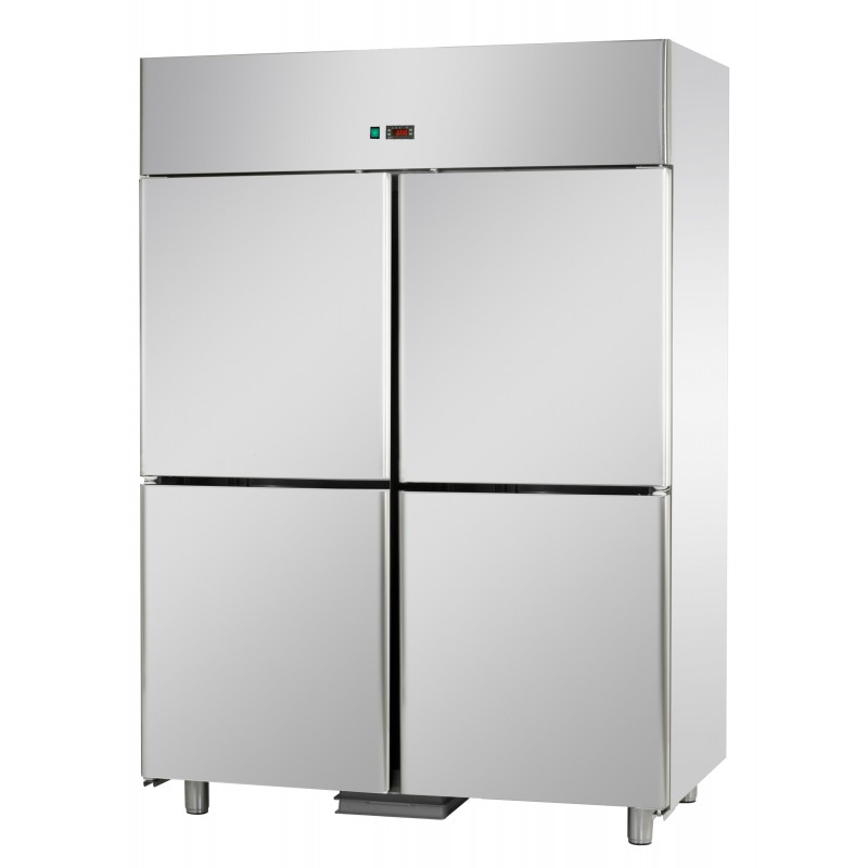 Armadio frigorifero inox 1200 lt 4 sportelli