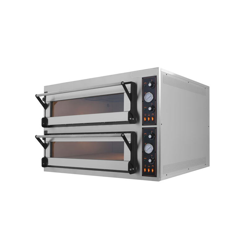 Forno pane 2 camere alta 4+4 teglie 60X40