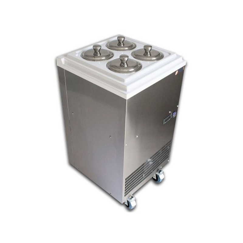 Espositore su ruote 10 Lt per carapine