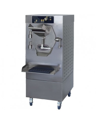 Mantecatore orizzontale produzione 60 lt/h ad estrazione automatica