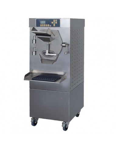 Mantecatore orizzontale produzione 60 lt/h ad estrazione automatica