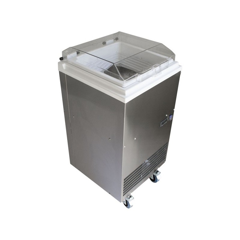 Espositore su ruote 10 Lt per vaschette