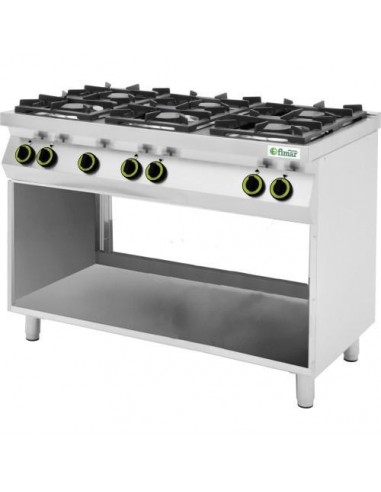 Cucina a gas 6 fuochi CC76G FIMAR SERIE 700