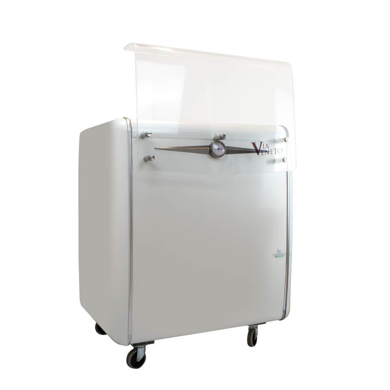 Vetrina gelati mantecato Via Veneto 4c
