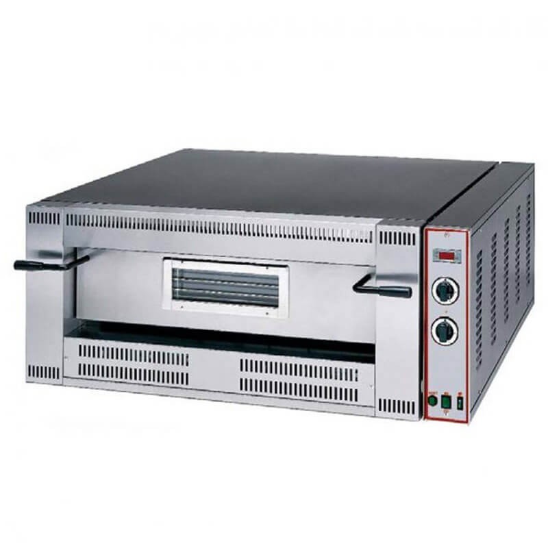 Professional gas oven for 4 single-chamber pizzas, L version