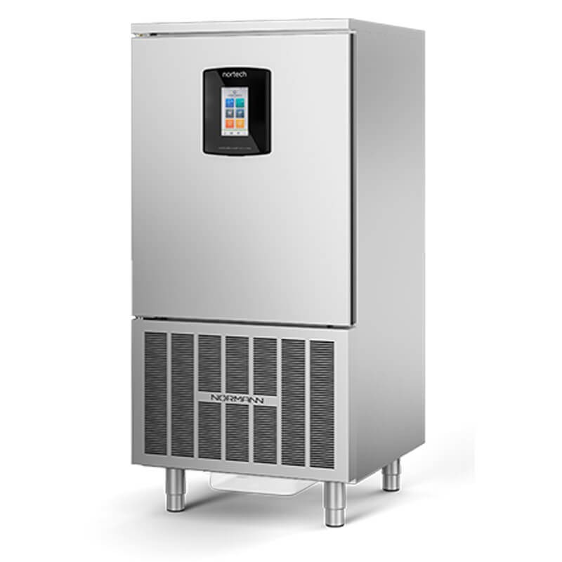 Professional 10-tray GN 1/1 touch screen blast chiller