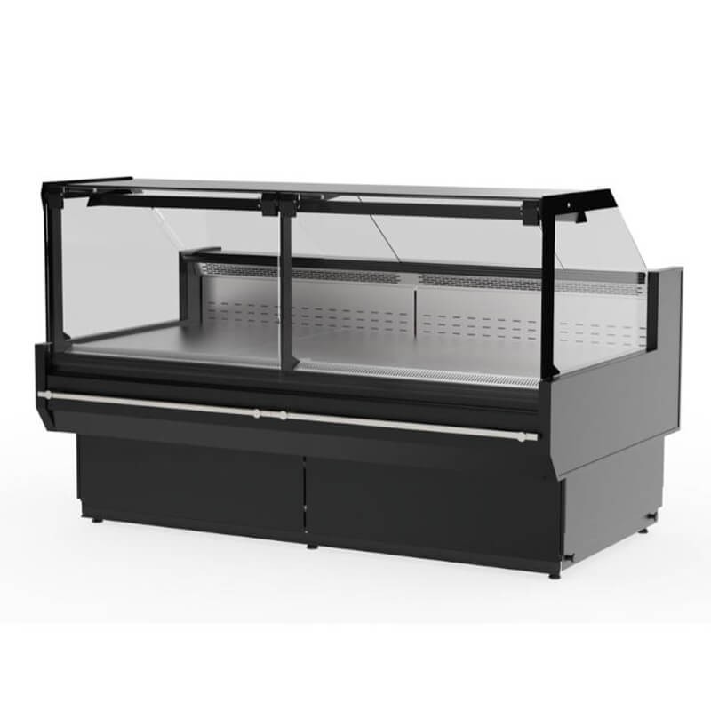 Banco Refrigerato Ventilato mm 1662 vetri dritti