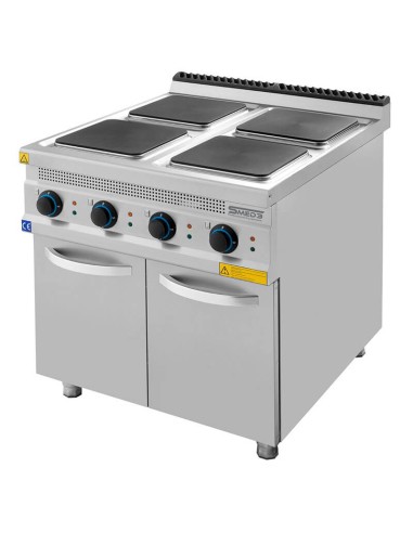 Cucina elettrica 4 o 6 piastre SERIE 900