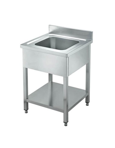 Sink without drainer 600x700x950