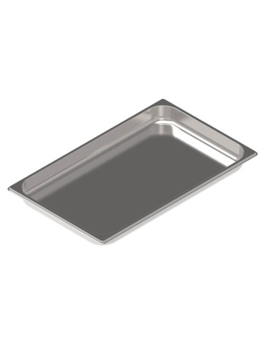 Teglia in AISI 304 1/1 GN 530x325x40 mm