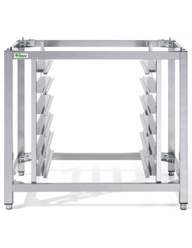 Supporto per forni con struttura in acciaio inox