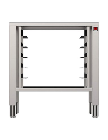 Supporto per forni a convezione con porta teglie