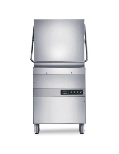 Lavastoviglie a Capote Professionale Cesto 500x500 mm - Acciaio Inox Ciclo Singolo