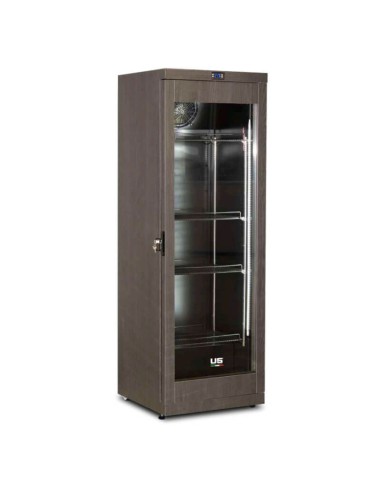 Vetrina Verticale Refrigerata per Vini CW 400 2MT L - Multi/Mono Temperatura 375L Design Legno