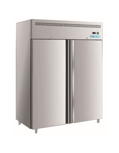 Armadio Congelatore GN 2/1 Ventilato Professionale -18°C / -22°C Acciaio Inox 2 porte 1400 litri