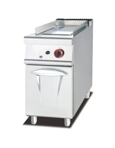 Top a Gas Professionale su Mobile - Piastra Liscia S/90 34x64 cm