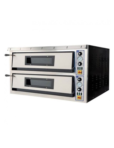 Forno Pizza Elettrico Professionale ML LINE 99 MEC- Alto Rendimento - Camera Doppia