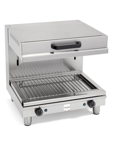 Salamandra Professionale S600 MEC - Acciaio Inox - 3.3 kW con Temporizzatore