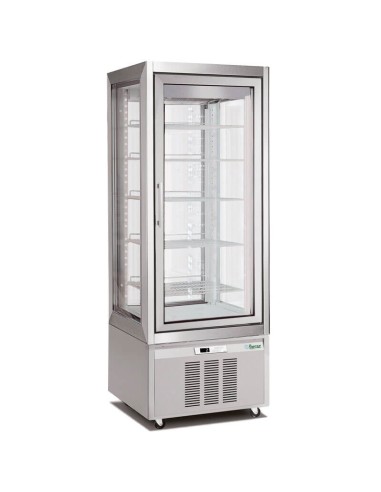 Vetrina Pasticceria 4 Lati Forcar G-VGP420TN 420 Lt - Refrigerazione Ventilata - Classe A