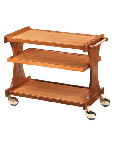 Carrello di servizio in legno