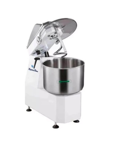 Impastatrice a Spirale Hydraplus Alta Idratazione 36 Kg/h testa sollevabile vasca fissa