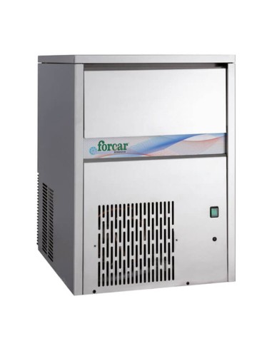 Fabbricatore di Ghiaccio Professionale FORCAR GC100 - 100 kg/24h - Scaglie Granulari  Raffreddamento Acqua o Aria