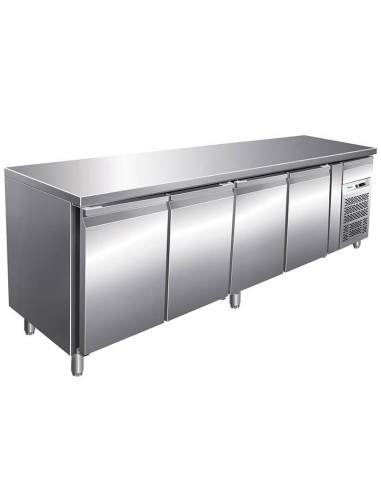 Tavolo Congelatore Ventilato GN 1/1 Forcar G-GN4100BT - 553 Lt - 4 Porte Acciaio Inox - Spedizione Italia