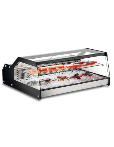 Vetrine soprabanco refrigerata +2° C / +12 °C capacità 160 Lt