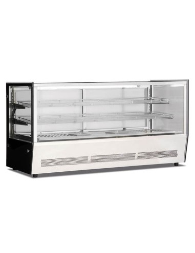 Vetrina da banco calda 225 Litri +30 °C / +80 °C