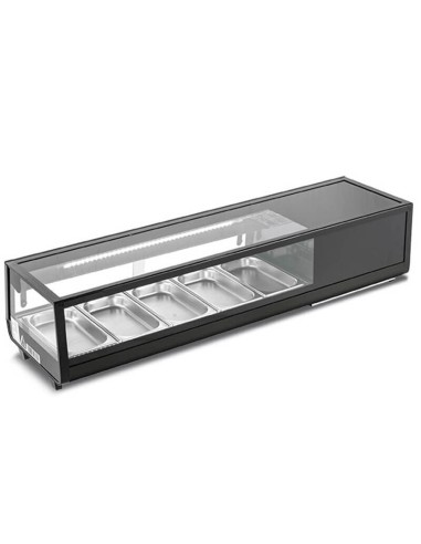 Espositore per sushi capacità 52 litri 0°C / +12°C