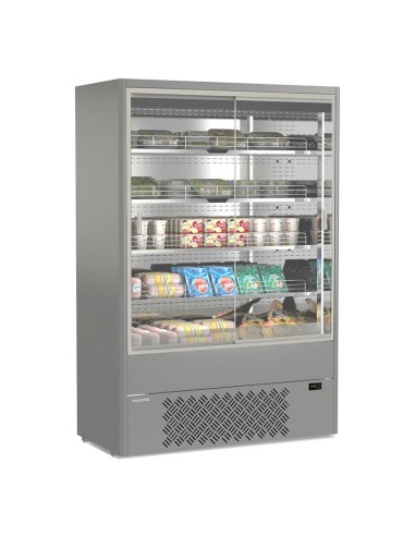Espositore Murale Ventilato con Porte Scorrevoli Capacità 913 lt - Efficienza Energetica e Massima Visibilità