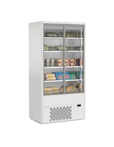 Espositore Murale Ventilato con Porte Battenti Capacità 657 lt - Efficienza Energetica e Massima Visibilità