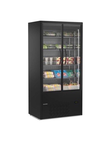 Espositore Murale Ventilato con Porte Battenti Capacità 657 lt - Efficienza Energetica e Massima Visibilità
