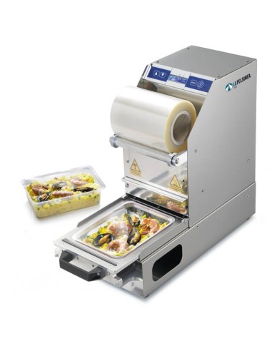 Sigilla Vaschette Automatica SV 20 A: Velocità, Precisione e Automazione per il Confezionamento