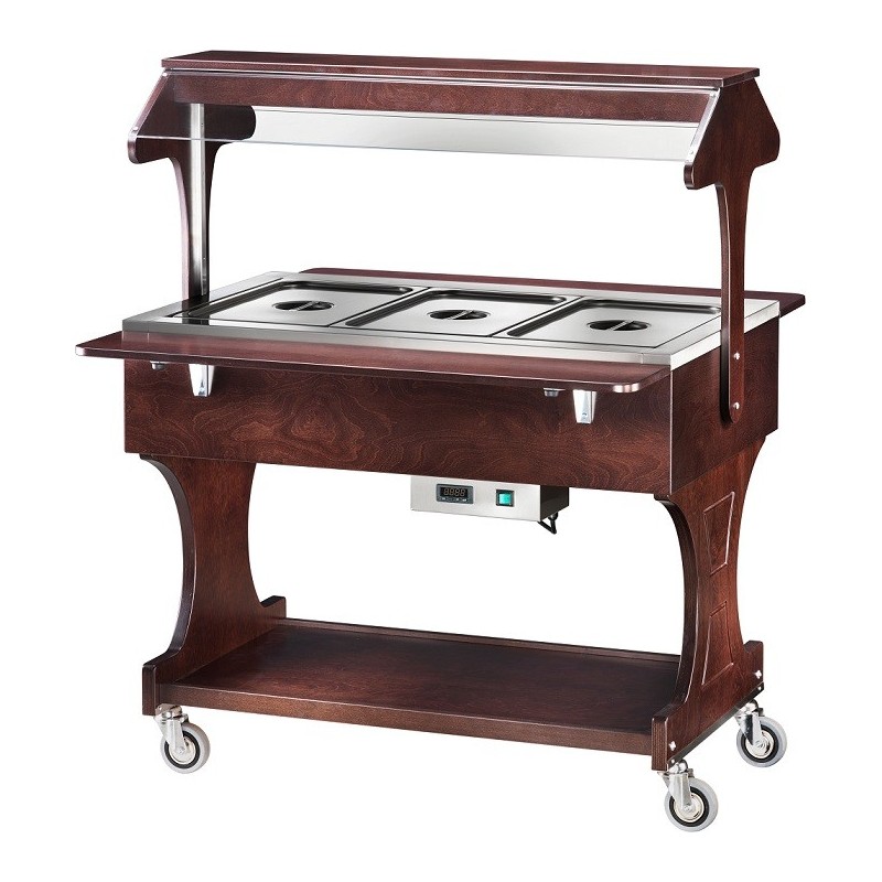 Buffet a cupola alta 4 vasche GN 1/1