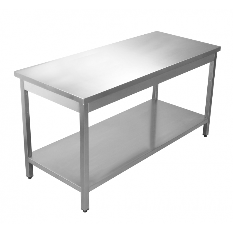 Tavolo da lavoro 100x60x90h con alzatina