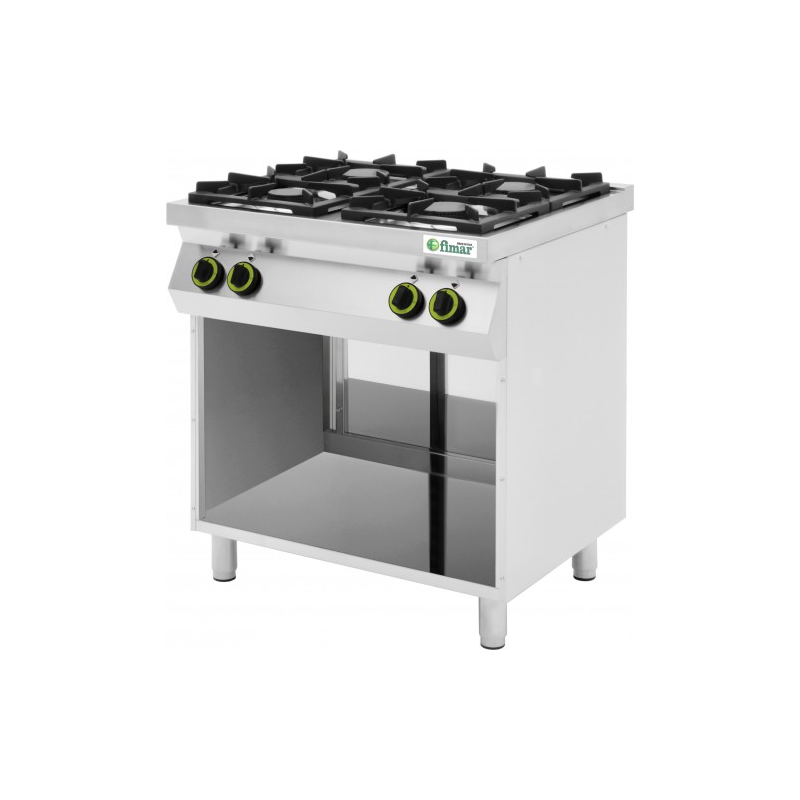 Cucina a gas 6 fuochi con forno SERIE 700