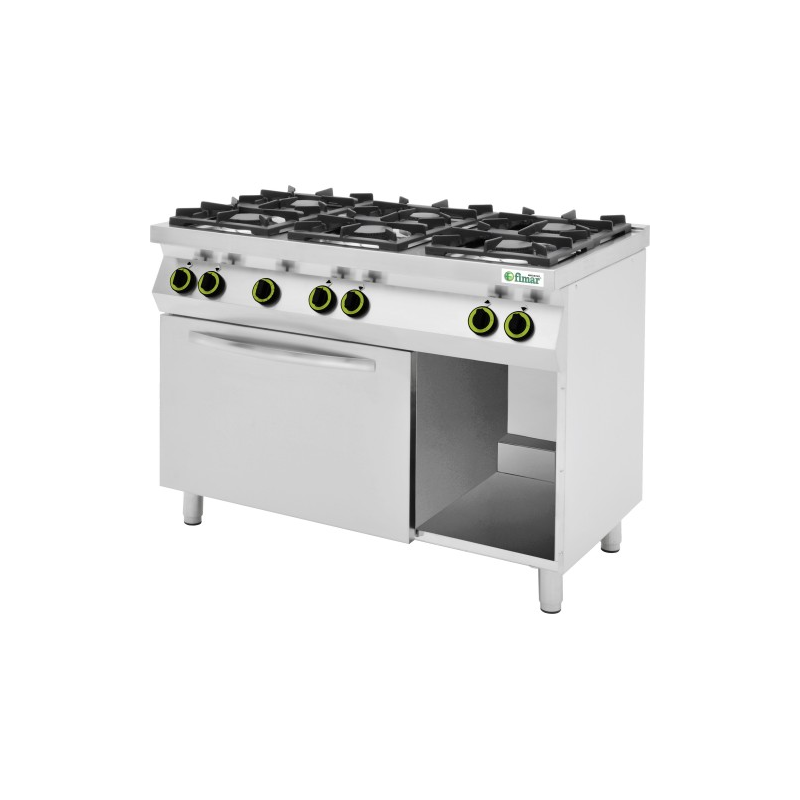 Cucina a gas 6 fuochi CC76F FIMAR SERIE 900