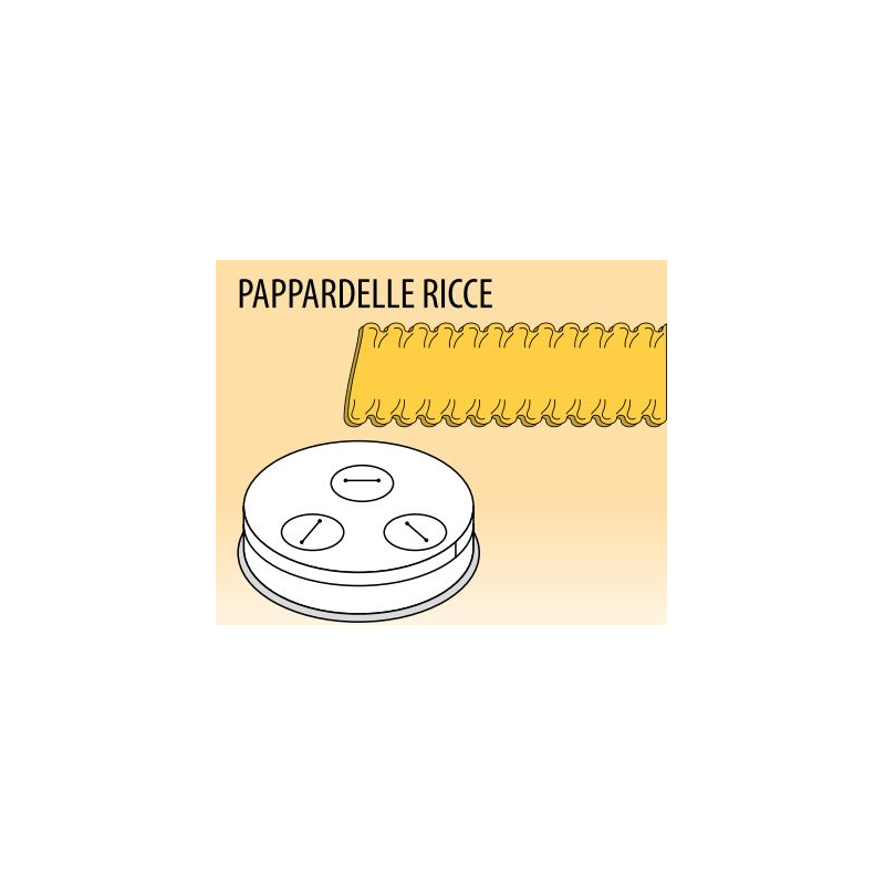 Trafila Pappardelle ricce MPF 4N Fimar