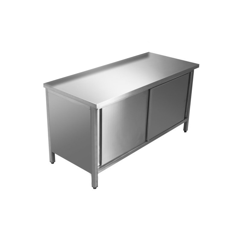 Tavoli armadiati ante scorrevoli su due fronti 120x70x90 cm